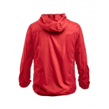 Clique Transition Jacket Hardy (modern Windbreaker with hood) red Men